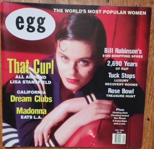 Egg Magazine May 1990 Lisa Stansfield California Dream Clubs - Picture 1 of 1