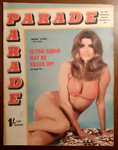 Parade: No. 1509, 9th Nov. 1968 - Vintage UK Magazine - Irene Tunc - Foto 1 di 6