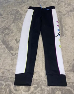 New Air Jordan Youth girls Black joggers pants size 10/12 Medium - Picture 1 of 5