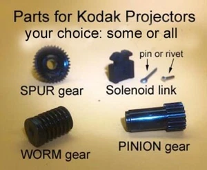 Pièces de projecteur Kodak Carrousel pour résoudre les problèmes ADVANCE & FOCUS - Photo 1/5