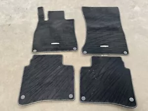 2014-2017 Mercedes Benz S550 W222 Front Rear Floor Mat Carpet Rug Set 1462 OEM - Picture 1 of 7