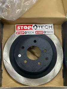 STOP TECH 126.42088SR SPORT SLOTTED REAR RIGHT SIDE BRAKE ROTOR NIB - Picture 1 of 3