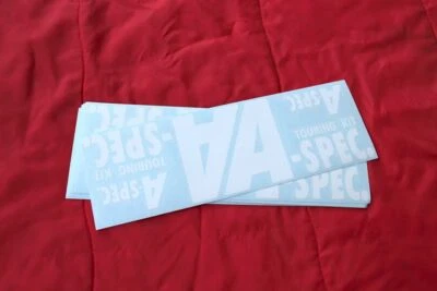 Mazdaspeed A-Spec Touring Kit calcomanías JDM RX7 MX5 323 121 626 Mazda AZ3 MX3 AZ1 Foto 1 de 2