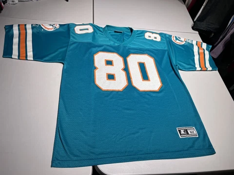Vintage Starter Jersey Men's XL 52 Irving Fryar Miami Dolphins NFL Football 1995 Cover