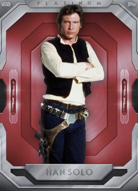 [DIGITAL CARD] Topps Star Wars - Han Solo - Platinum 22 W2 - Red Base Cargo - Image 1 of 1