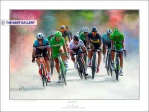 Mark Cavendish - Sprint Finish Tour de Francia Impresión de Imagen Edición Limitada. (250) - Imagen 1 de 4