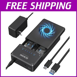 10Gbps NVMe M.2 Offline Clone Tool for SSD Duplication - Lightweight Design - Picture 1 of 9