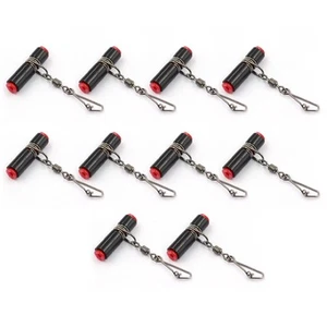 Hot Fishing Fishing Sinker Sliders Sinker Slides Stainless Steel+Plastic - Picture 1 of 12