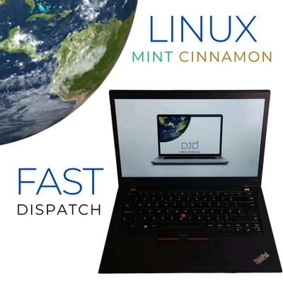 Lenovo Thinkpad T470s | i5-6300U@2.40GHz x2 | 8GB RAM | 256GB SSD | Linux Mint - Image 1 of 4