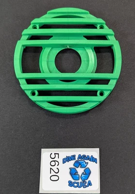 Poseidon Jetstream Green Front Cover 2nd Stage Regulator Scuba Dive 2707-50 - Image 1 of 4