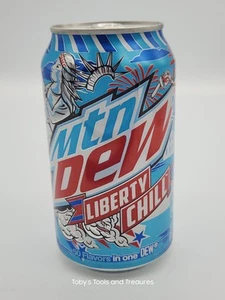 Volle 2024 Mtn Tau Dose Mtn Dew Liberty Chill Mountain Dew Dose Mt Tau Dose - Bild 1 von 5