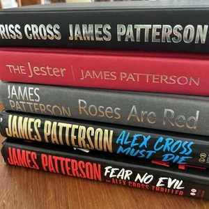 James Patterson Novels Set Of 5 Hardback Books - Picture 1 of 7
