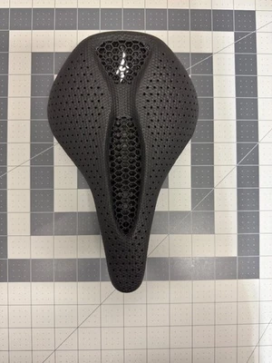 Sillín espejo Specialized Power Pro negro 155 mm - impreso en 3D - rieles de titanio Foto 1 de 4