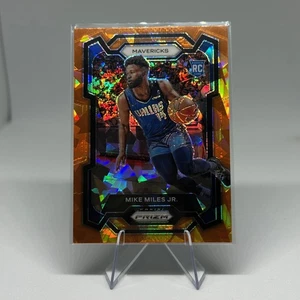 2023-24 Panini Prizm #295 Mike Miles Jr. Prizms Orange Ice 4573 - Imagen 1 de 2