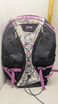 East Sport ES Tech Extreme мульти карман молнии фиолетовый белый черный школьный рюкзак - Изображение 1 из 4