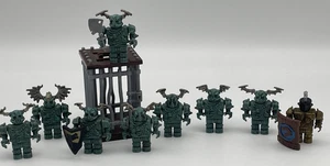 Lot of 9 Mega Bloks Dragons Krystal Wars Minifigures - Picture 1 of 5