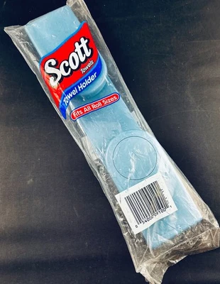 NOS SCOTT TOALLERO DE PAPEL LIMPIO AZUL TODOS LOS TAMAÑOS DE ROLLO EE. UU. VINTAGE 1996 Foto 1 de 4