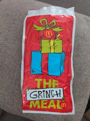 2025 McDONALD'S Grinch Socks Christmas Adult SEALED - Image 1 of 2