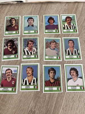 12 Images ITALIE au choix album panini euro football 1978 "récupération " - Photo 1/3