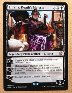 MTG Magic: Liliana, Regentin des Todes, Death's Majesty, Zombie Planeswalker  - Bild 1 von 1