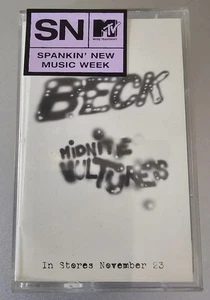  BECK - Midnite Vultures 1999 Cassette  mtv spanking new music week PROMO RARE - Picture 1 of 5