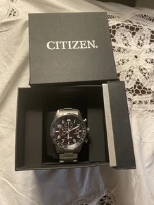 Orologio citizen eco drive aviator cronografo uomo acciaio CA0790-83E - Imagen 1 de 6
