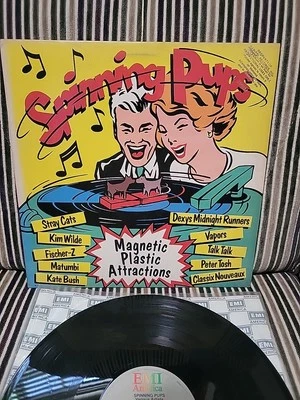 Spinning Pups-Magnetic Plastic Attractions-Capitol/EMI -SF-17099-Promo-1983-NM - Image 1 of 4