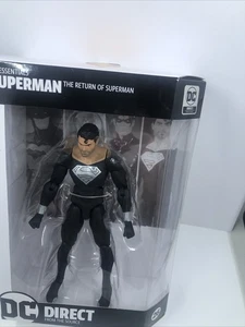 Superman DC Direct Essentials Black Costume #26 : Return of Superman Figure 6" - Picture 1 of 17