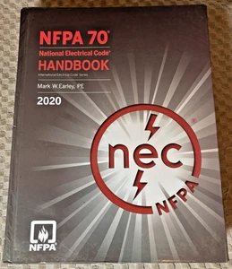 NFPA 70 National Electrical Code Handbook 2020 HARDCOVER - Bild 1 von 8