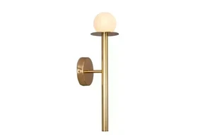 Raw Brass Sputnik chandelier light Fixture Wall Sconce Wall Mid Century - Picture 1 of 7
