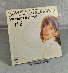 Barbra Streisand – Woman In Love / Run Wild 7" Schallplatte Vinyl Rock 80s - Bild 1 von 4