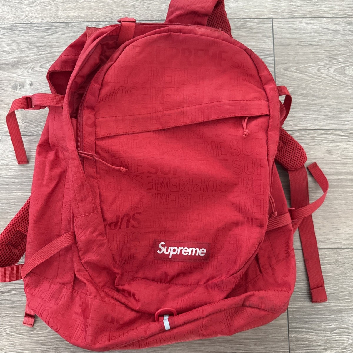 Supreme バックパック 18FW red Buy Supreme Backpack 'Red' - FW18B8 RED | GOAT