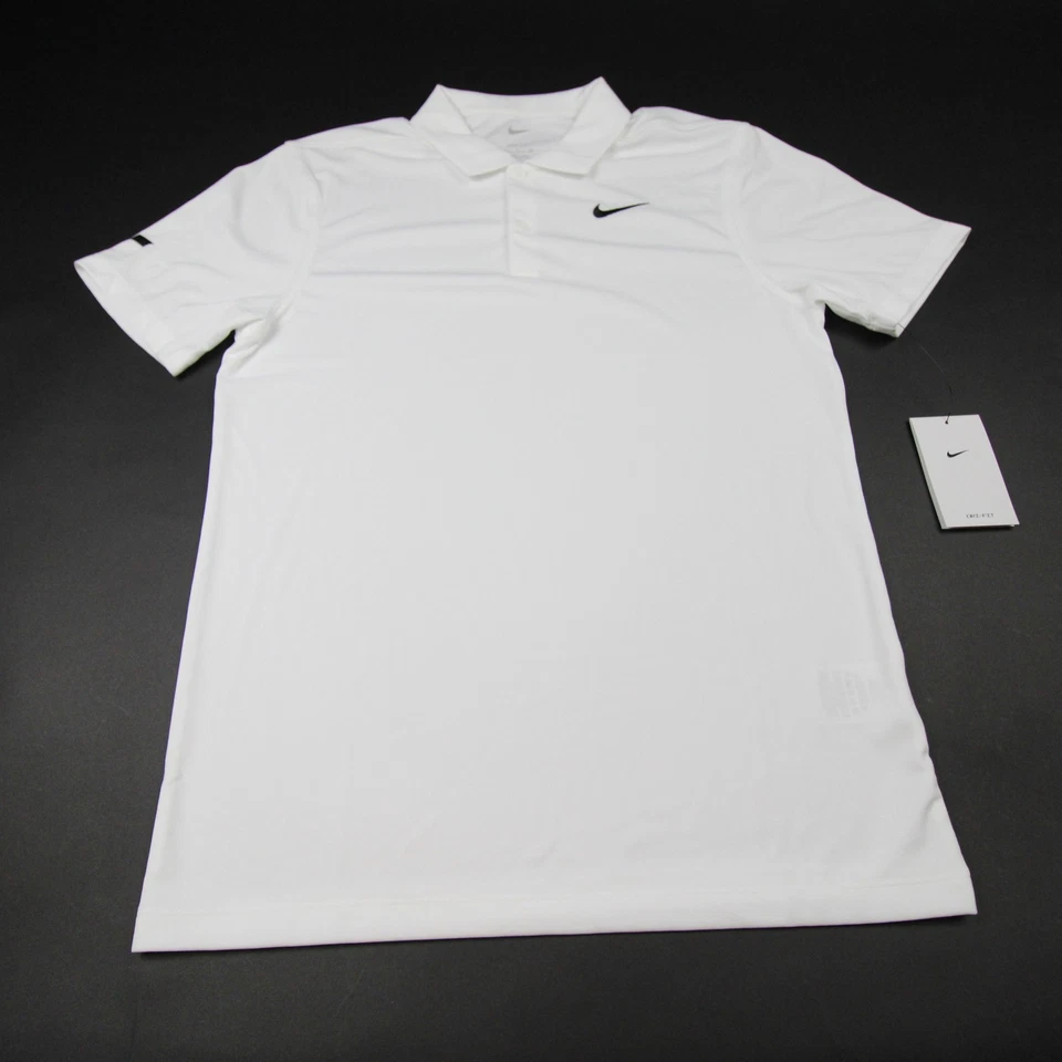 Utah Jazz Nike Dri-Fit Polo Men's White New - Image 1 of 1