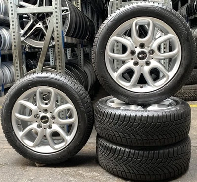 4x Original MINI Winterräder 195/55 R16 91H - für F55 F56 F56 BEV F57 56 - Bild 1 von 3