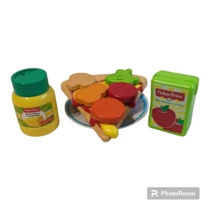 Fisher Price Pretend Play Essen Zählen Pizza Set mit, Belag Teller Saft - Bild 1 von 8