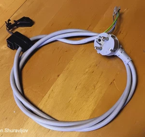 Netzteil, Stromkabel  für Waschmaschine Whirlpool AWO 5120. Zustand sehr gut. - Bild 1 von 4
