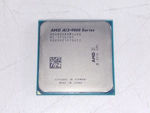 Lot of 2 AMD A12-9800 3.8 GHz Socket AM4 Desktop CPU Processor AD9800AUM44AB - Picture 1 of 6