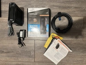 ARRIS SURFboard SB6190 DOCSIS 3.0 32 x 8 - Gigabit Cable Modem Black - 05425 - Photo 1/5