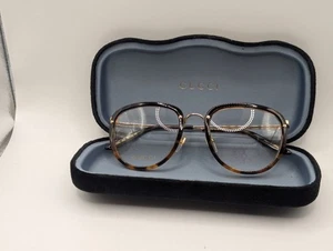 Gucci Tortoise & Gold Sunglasses - Picture 1 of 7