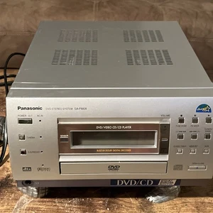 Panasonic SA-PM08 DVD Micro AM/FM 5.1 Surround Home Theater Console Testata Funzionante - Foto 1 di 12