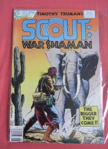 SCOUT: War Sharman #8 -  "The Harder They Fall."  (Eclipse 1988) - Picture 1 of 1