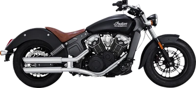 Silenciadores sin cordones Vance & Hines 18323 Twin Slash 3" 18-22 Indian Scout Bobber Foto 1 de 3