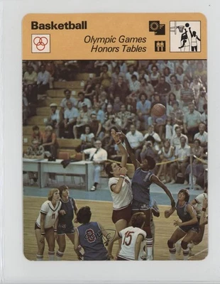 1977-79 Sportscasters Serie 64 Baloncesto Juegos Olímpicos de Lausana Mesas de Honor Foto 1 de 2