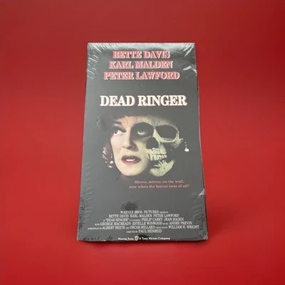 SEALED! Dead Ringer VHS Bette Davis 1964 Horror Movie Karl Malden Peter Lawford Foto 1 de 2