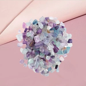 Garden Decorative Gravel Natural Crystal Glass Pebbles Gravels Colorful - Picture 1 of 11