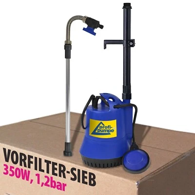 REGENFASSPUMPE TAUCHPUMPE REGENTONNE REGENTONNENPUMPE TAUCHPUMPE REGENTANK PUMPE - Bild 1 von 4