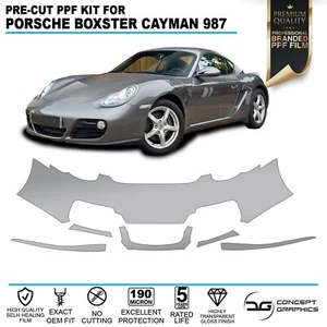 Kit de película de protección de pintura PPF precortada para parachoques delantero para Porsche Boxster Cayman 987 - Imagen 1 de 4