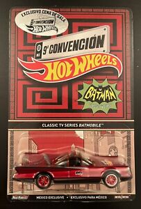 Hot Wheels 9th Mexico Convention L Batmobile Dinner Sticker!! Read Description!