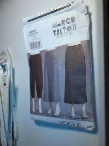 Vogue Sewing Pattern V8561 Marcy Tilton Wearable Art Skirt & Pants Size 6-12 - Picture 1 of 1