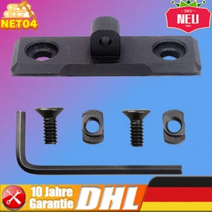 Bipod Mount Adapter AR15 Passend für M-Lok Schiene Harris Sling Stud Aluminium - Bild 1 von 10
